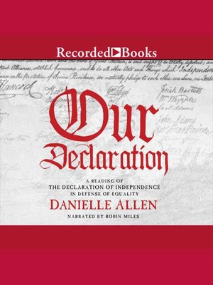 cover image of Our Declaration